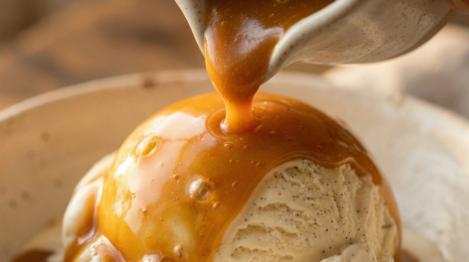 2-Ingredient Caramelized White Chocolate Sauce