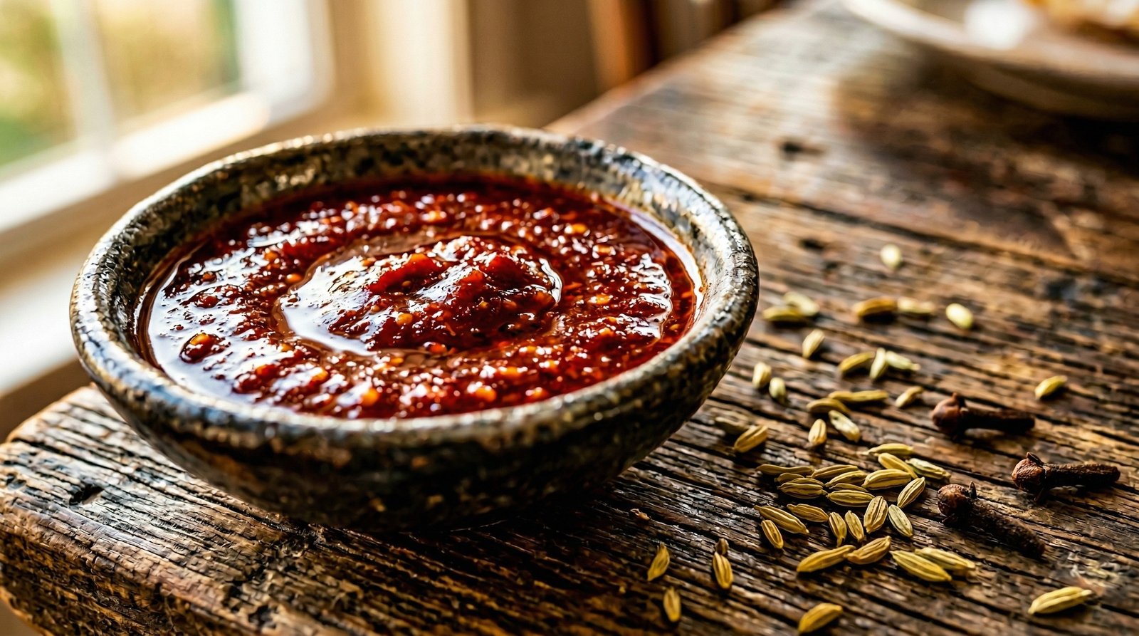 Fennel and Clove Chili Sauce