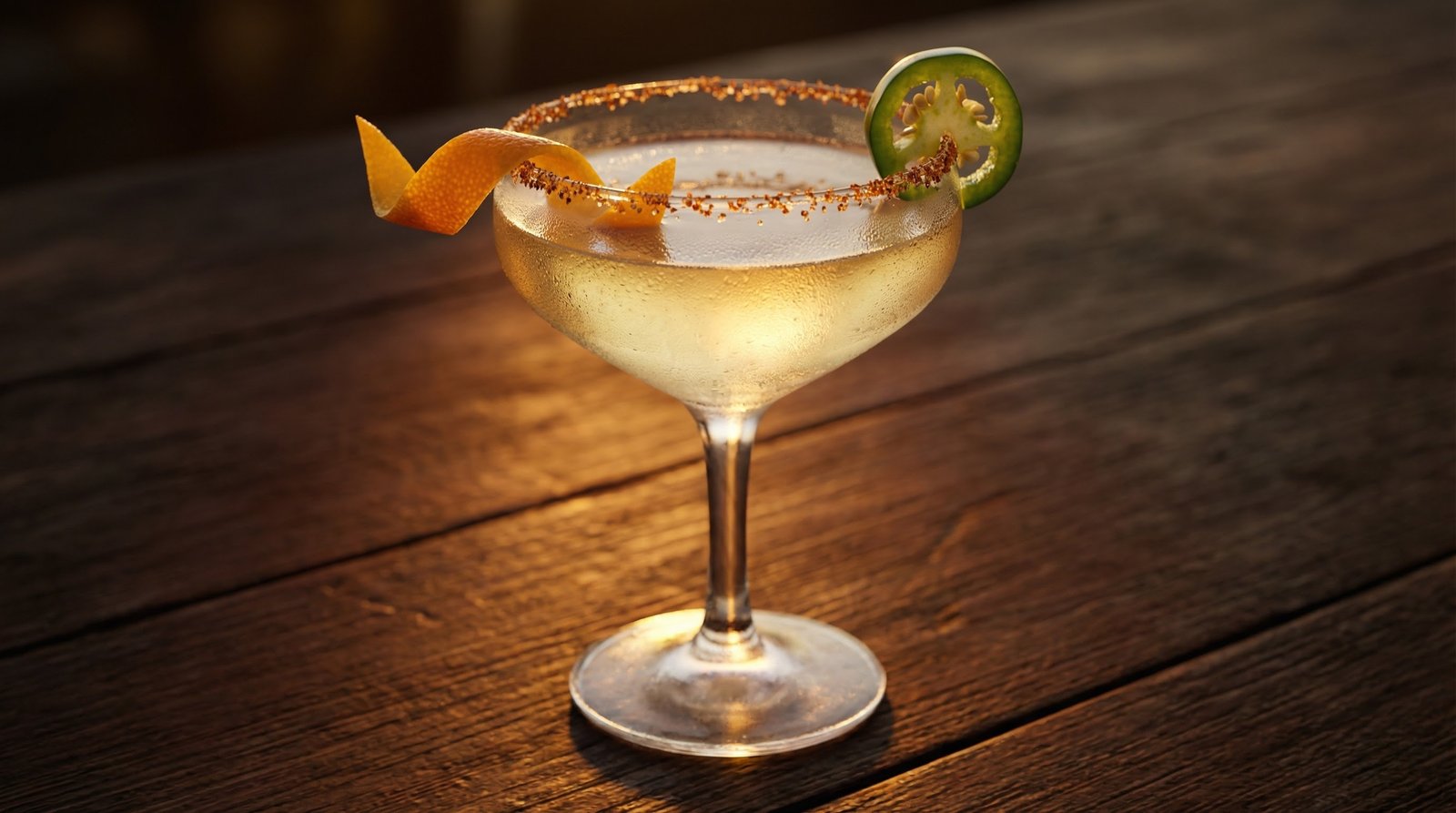 Spicy Jalapeno Reposado Cocktail