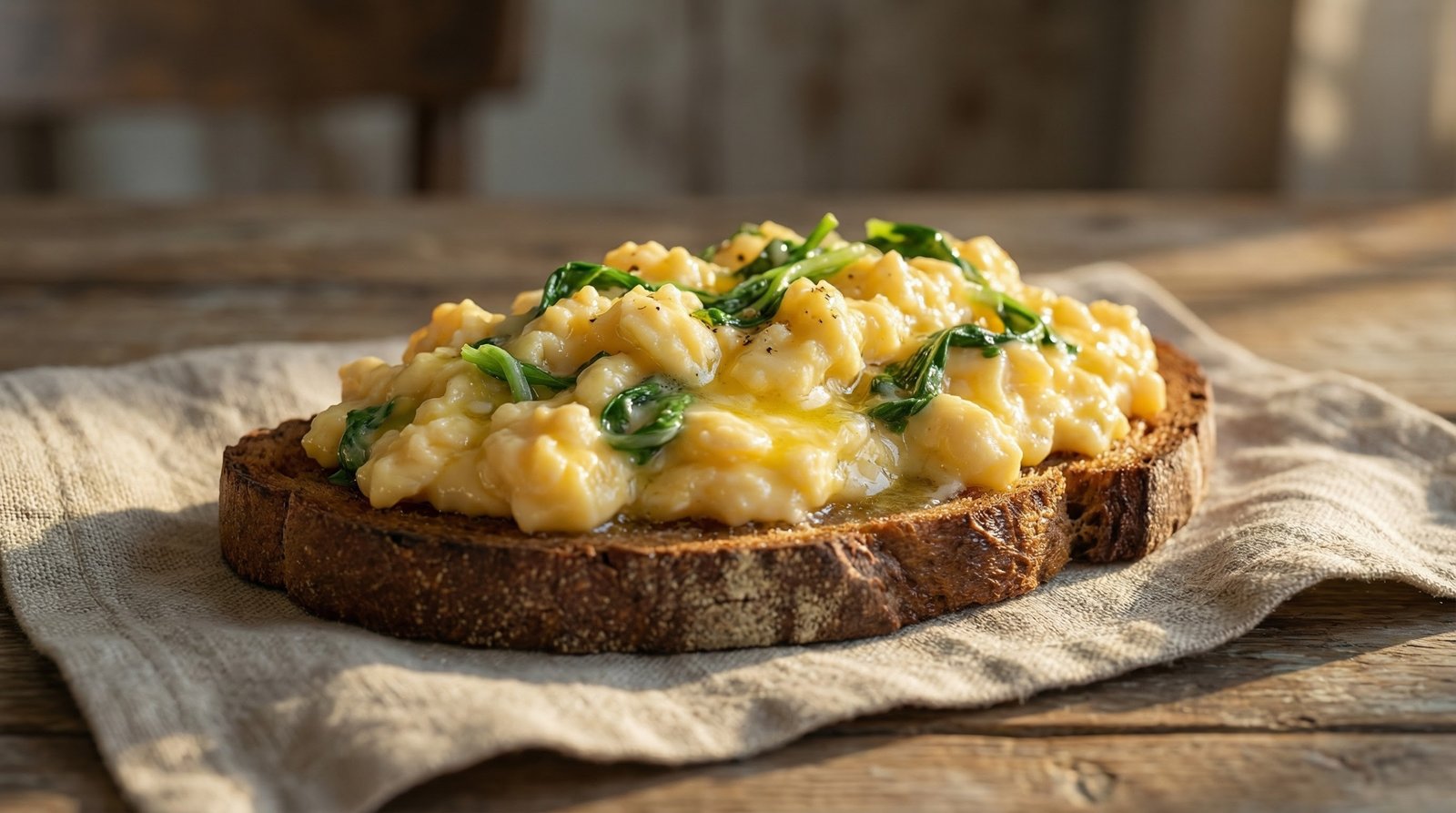 15-Minute Steamed Hogweed with Scrambled Eggs