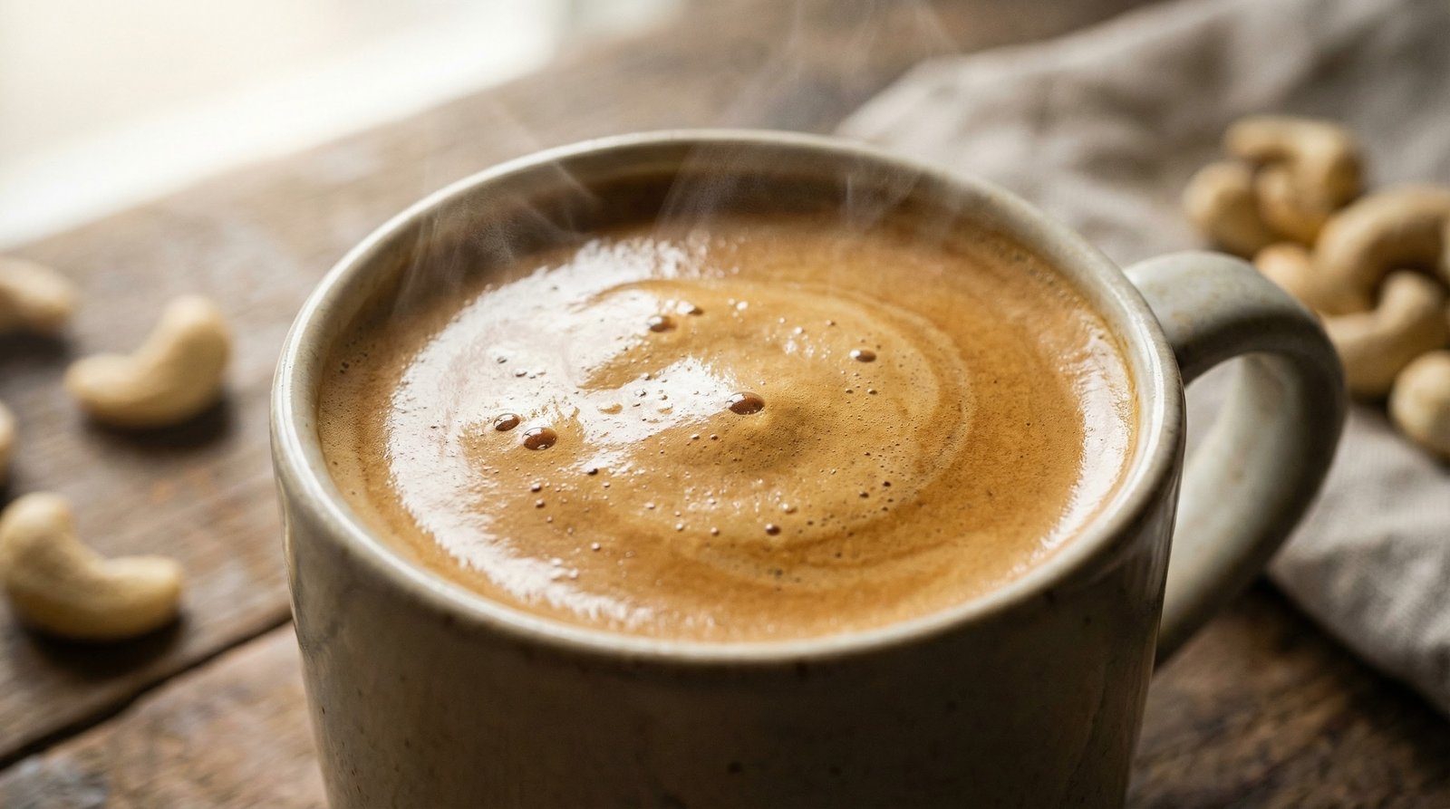 Creamy Cashew Coffee