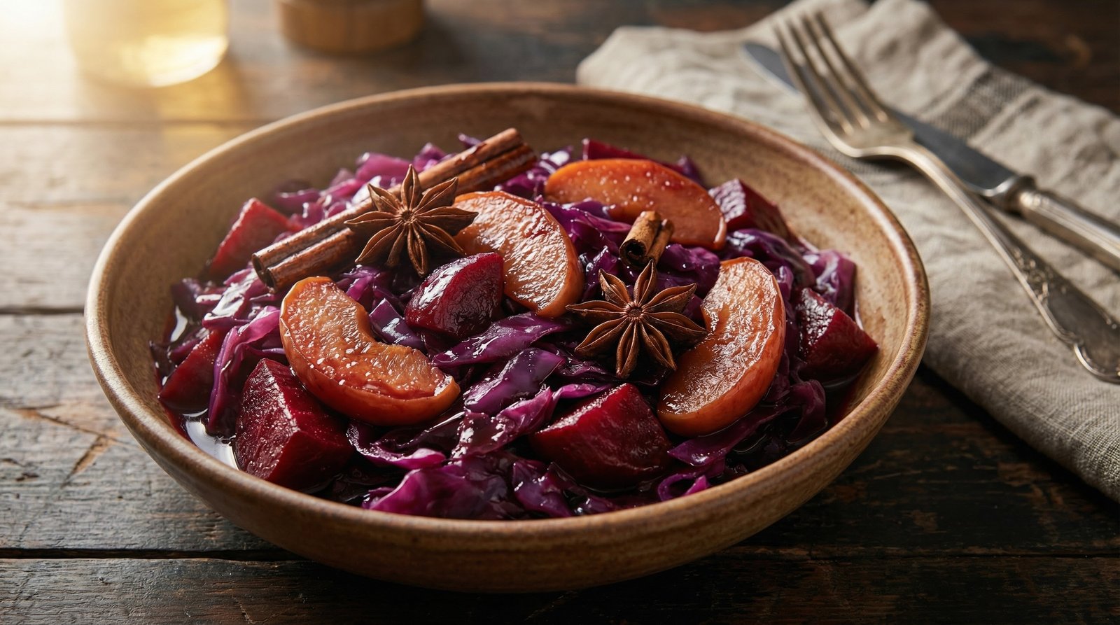 Pressure Cooker Red Cabbage with Beetroot