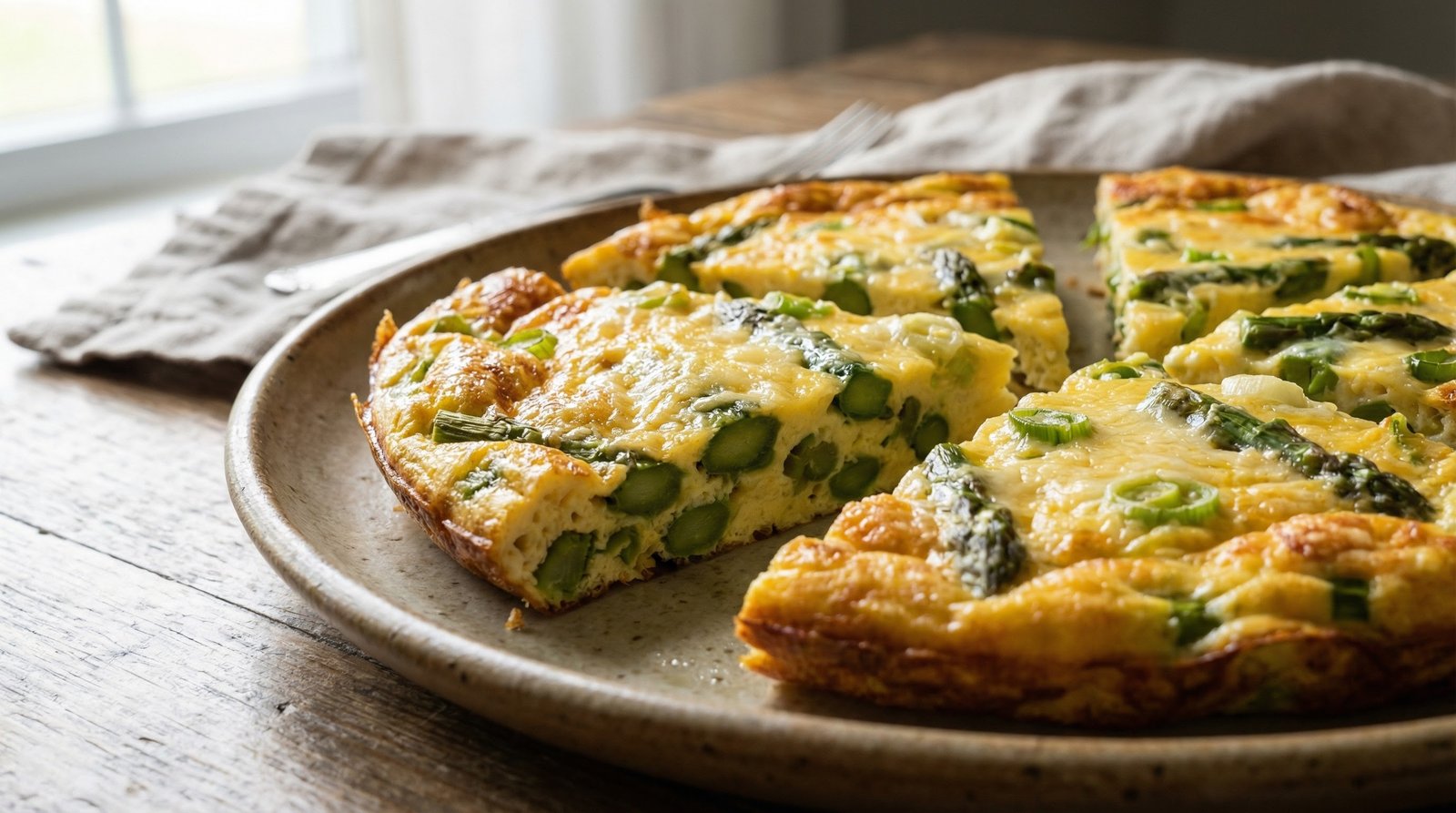 Skillet Asparagus Frittata