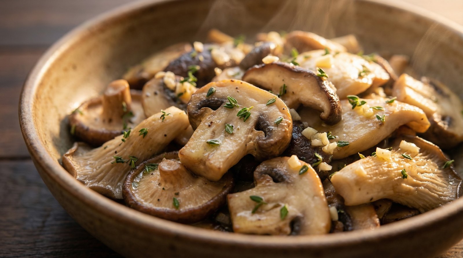 One-Pan Mushroom Medley with Thyme