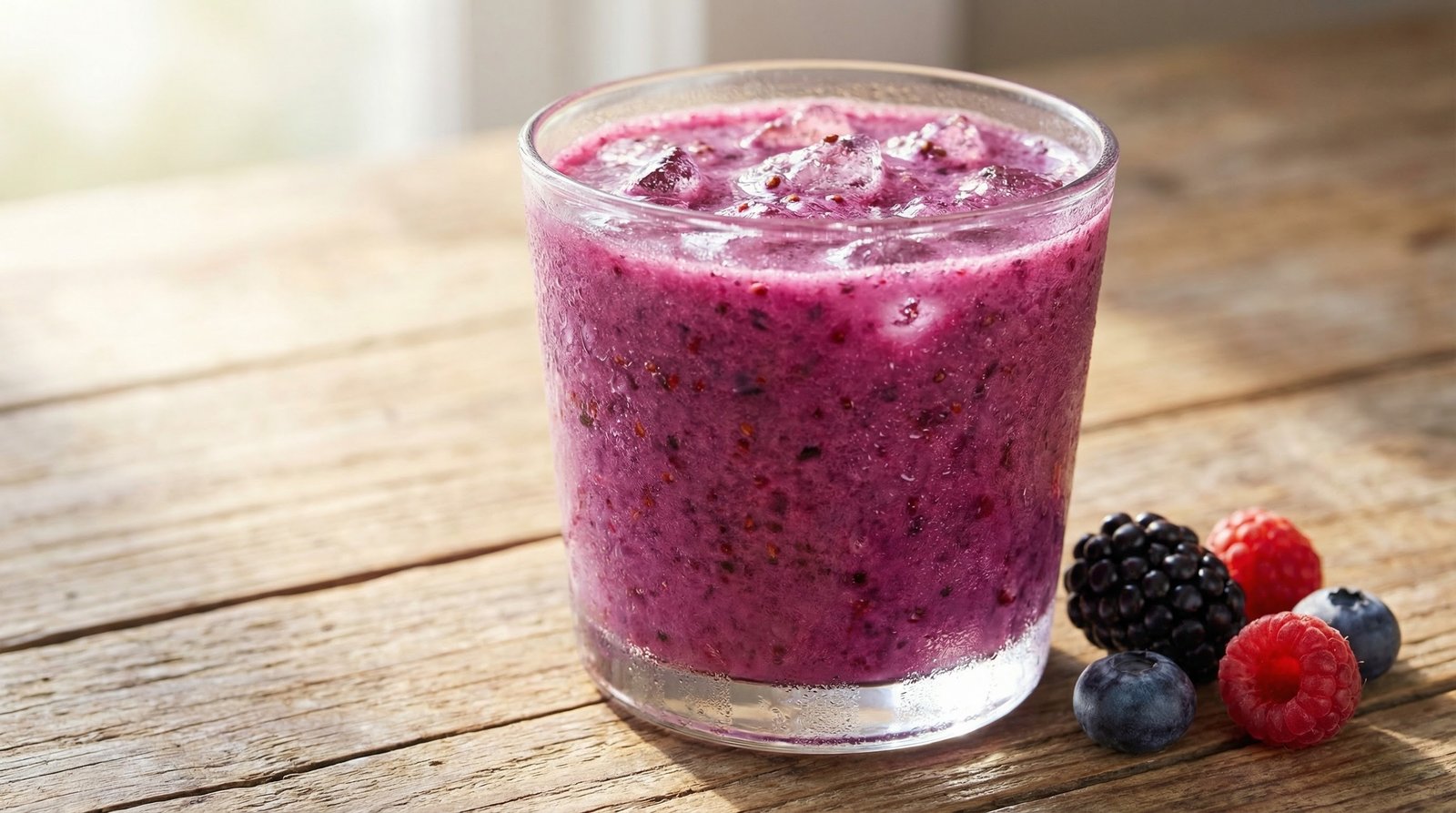 Creamy Summer Berry Smoothie