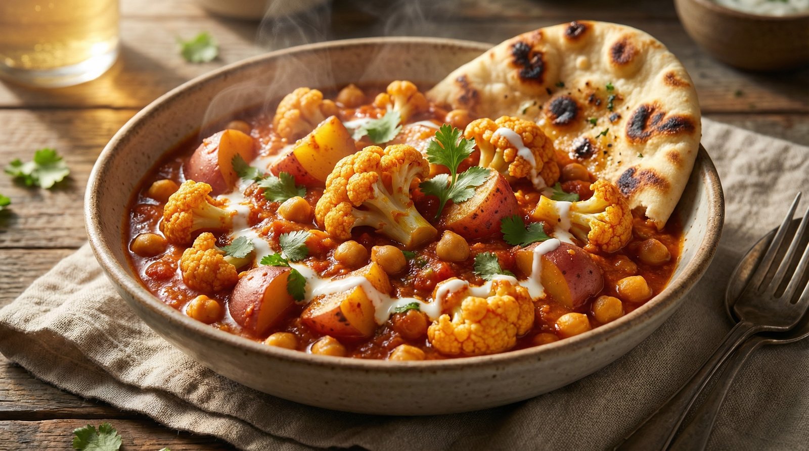 Cauliflower and Potato Curry