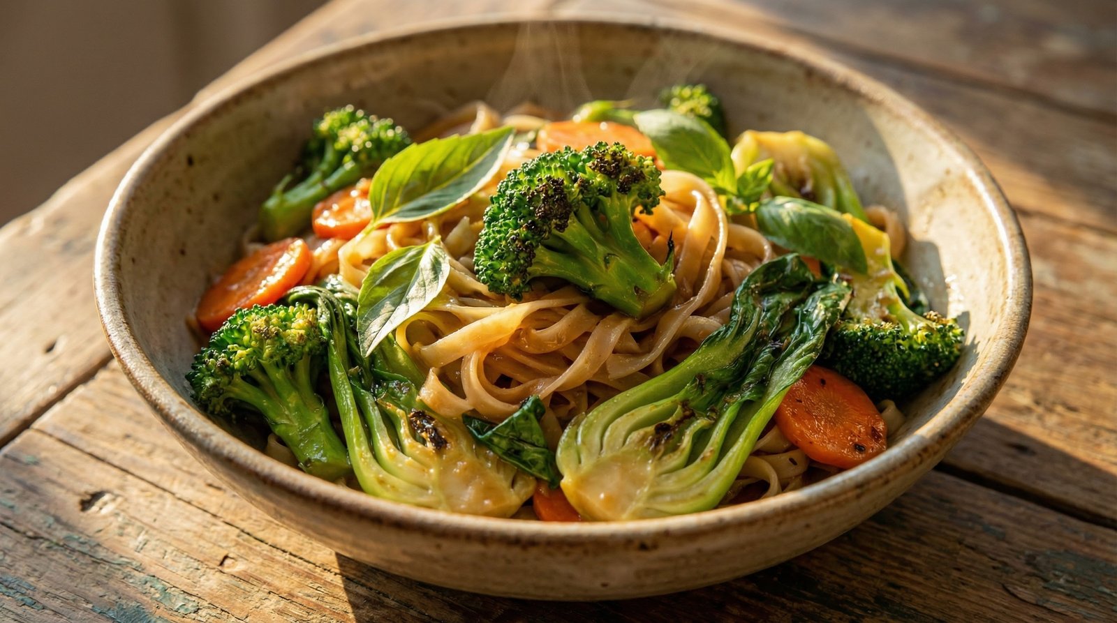 Skillet Coconut Lime Broccoli Stir-Fry