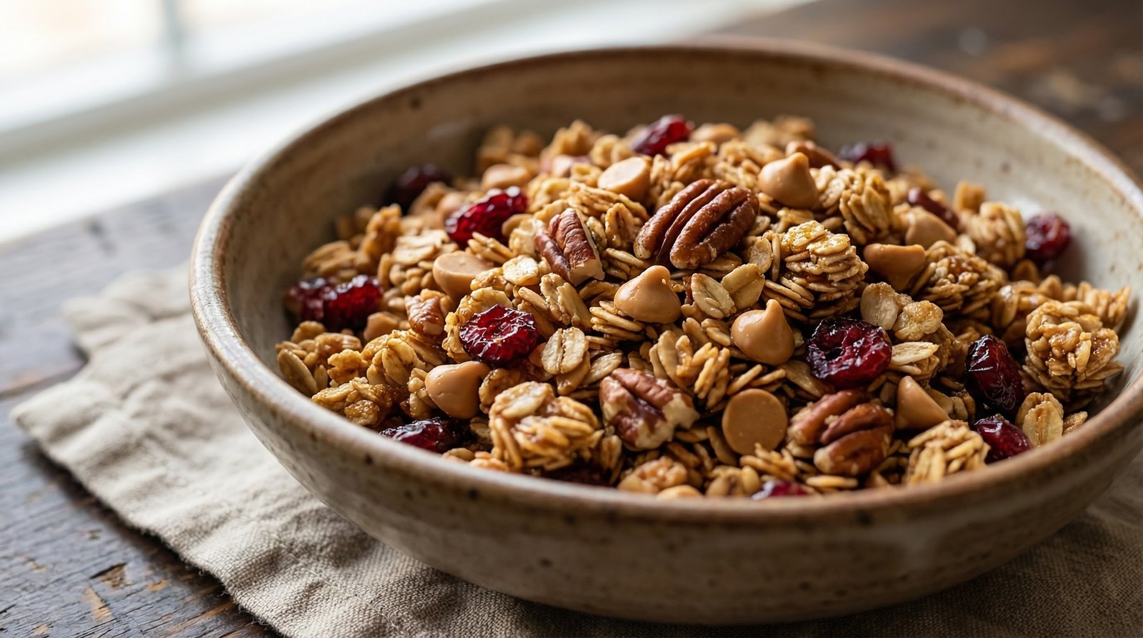 Air Fryer Nutty Buddy Granola