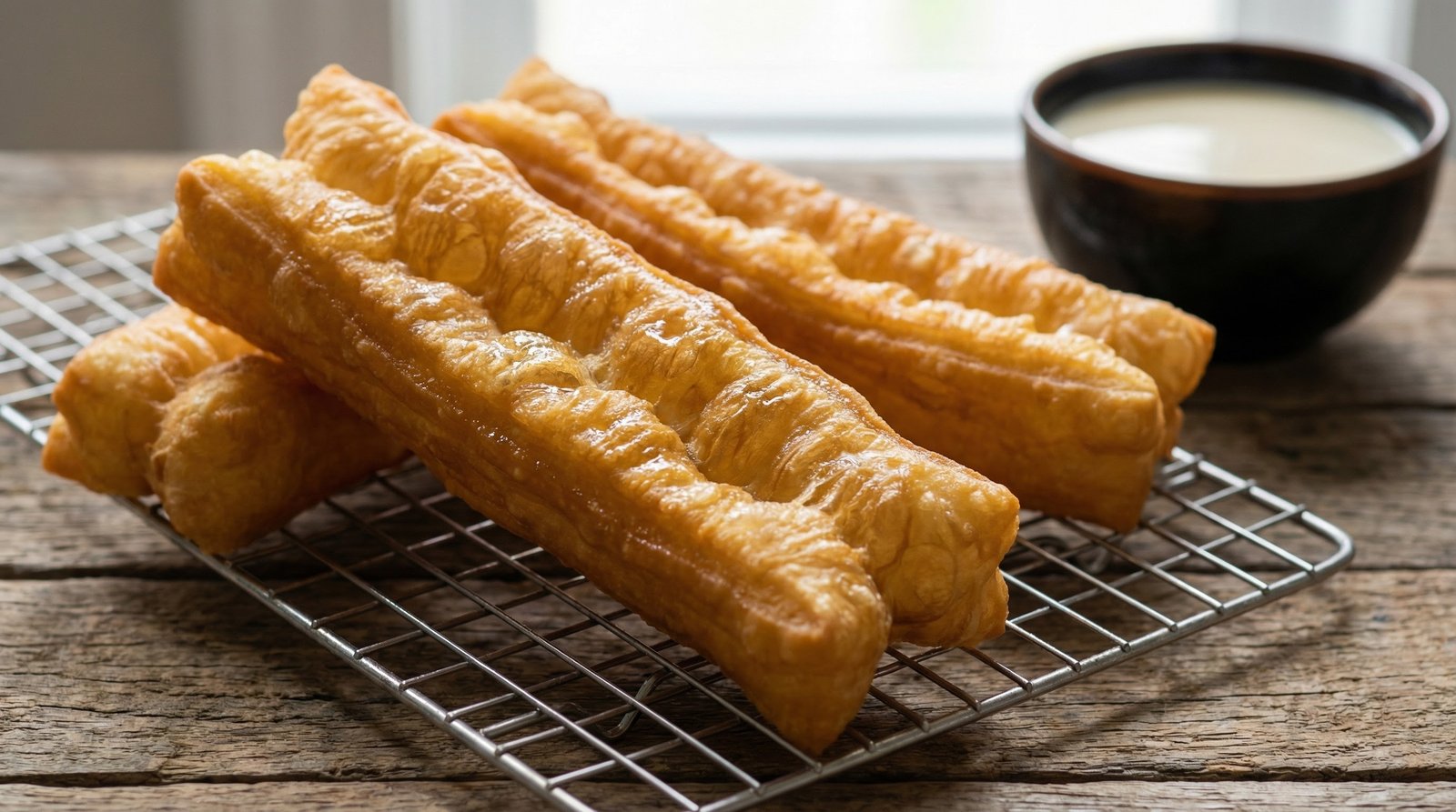 Crispy Chinese Breakfast Crullers (Youtiao)