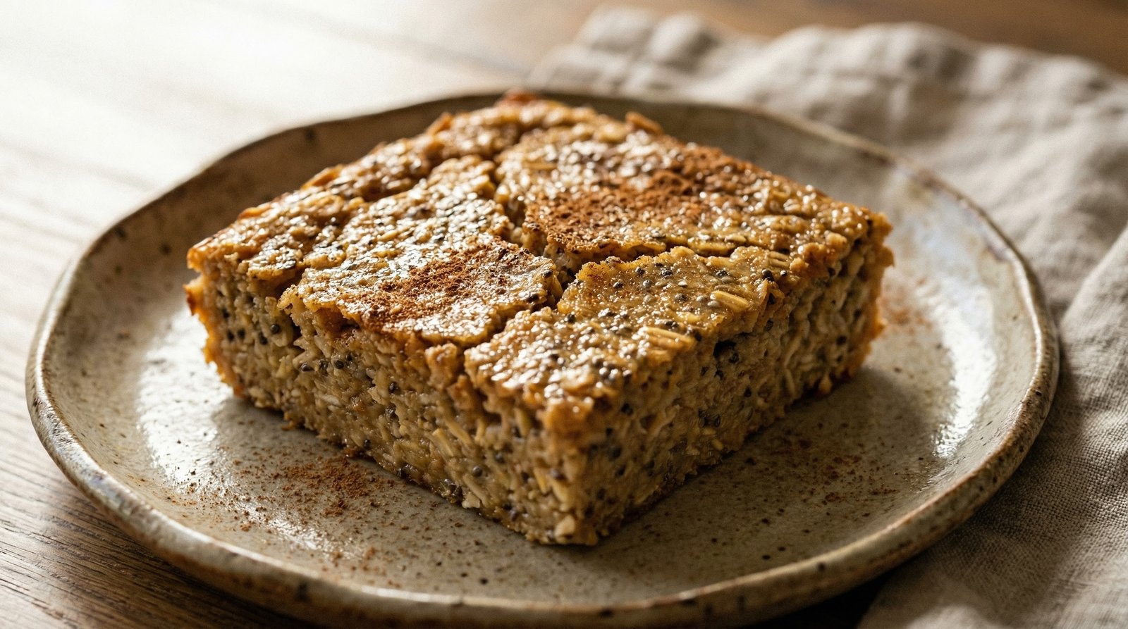 High-Protein Baked Porridge